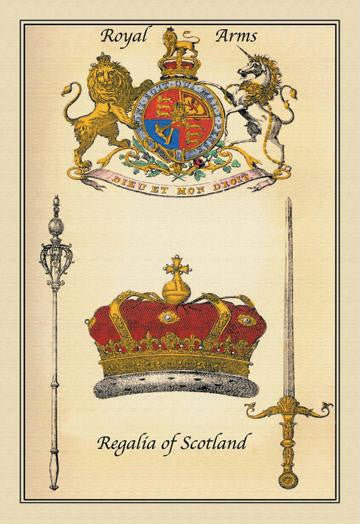 Royal Arms - Regalia of Scotland 20x30 poster