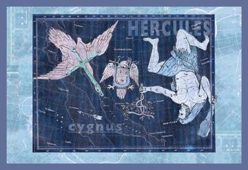 Cygnus, Vultur and Hercules #2 20x30 poster