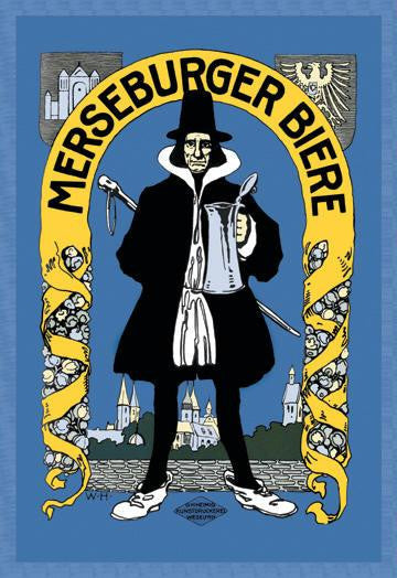 Merseburger Biere 20x30 poster