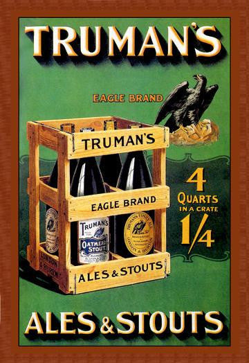 Trumans Ales and Stouts 20x30 poster