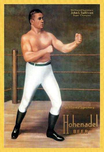 Hohenadel Beer - John L. Sullivan 20x30 poster