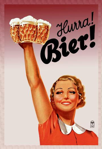 Harra! Bier! 20x30 poster