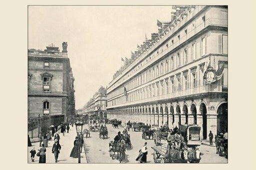 The Rue de Rivoli 20x30 poster