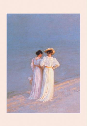 Promenade a Skagen 20x30 poster