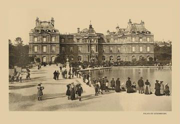 Luxembourg Palace 20x30 poster