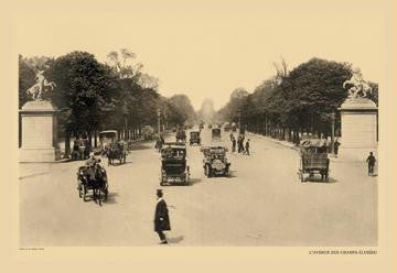 Avenue of the Champs-Elysees (Elysian Fields) 20x30 poster