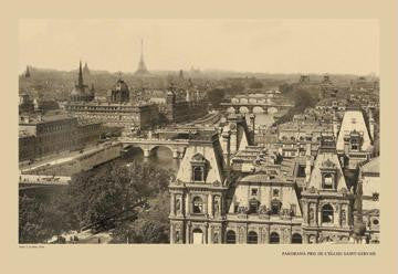 Prospect, Seen from Saint-Gervas Church 20x30 poster