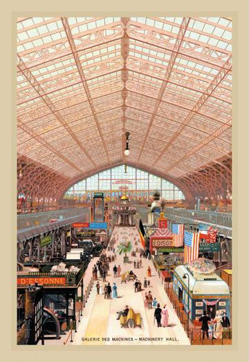 Machinery Hall at the Paris Exhibition, 1889 20x30 poster