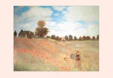 Les Coquelicots 20x30 poster