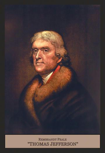 Thomas Jefferson 20x30 poster