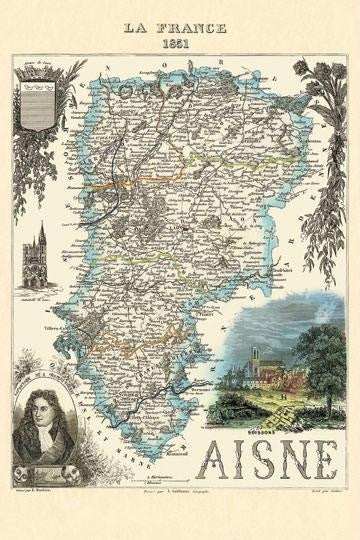 Aisne 20x30 poster