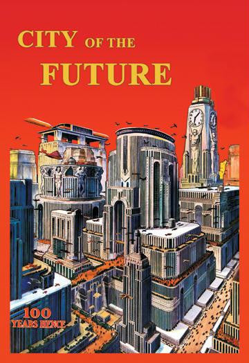 City of the Future 20x30 poster