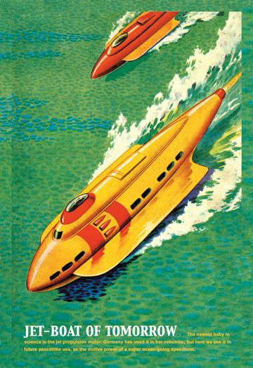 Jet-Boat of Tomorrow 20x30 poster