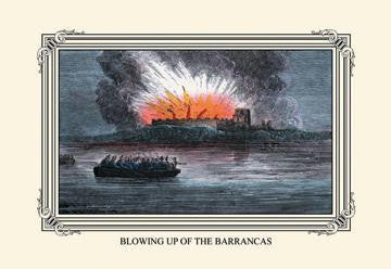 Blowing Up the Barrancas 20x30 poster