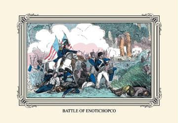 Battle of Enotichopco 20x30 poster