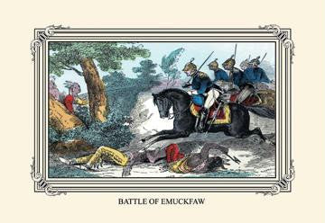 Battle of Emuckfaw 20x30 poster