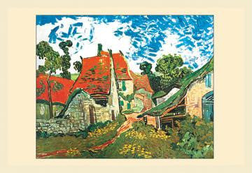 Street in Auvers 20x30 poster