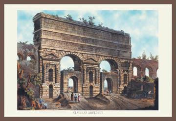 Claudian Aqueduct 20x30 poster