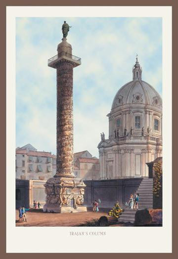 Trajans Column 20x30 poster