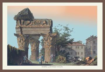 Temple of Jupiter Tonans 20x30 poster