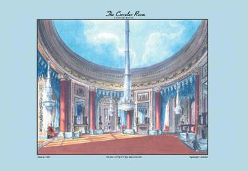 The Circular Room - Carlton House 20x30 poster