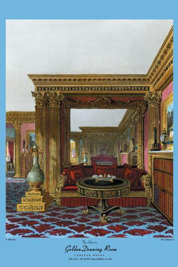 Golden Drawing Room - Carlton House 20x30 poster