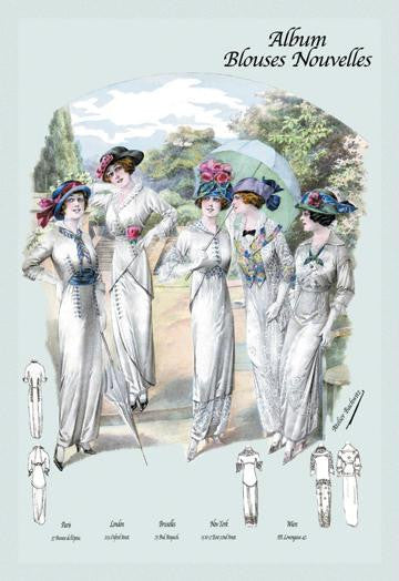 Album Blouses Nouvelles: For a Garden Party 20x30 poster