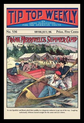 Tip Top Weekly: Frank Merriwells Summer Camp 20x30 poster