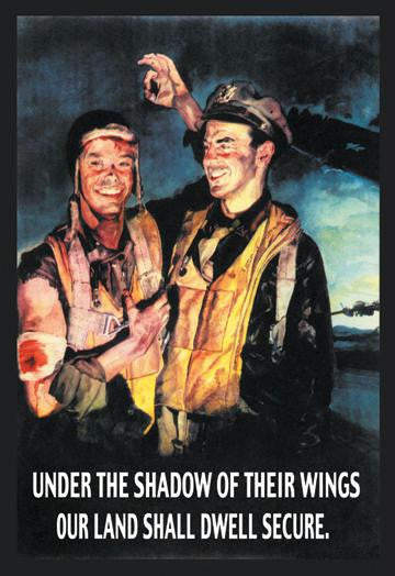 Under the Shadow of Their Wings 20x30 poster