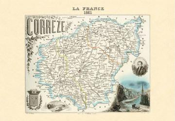 Correze 20x30 poster