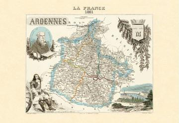 Ardennes 20x30 poster