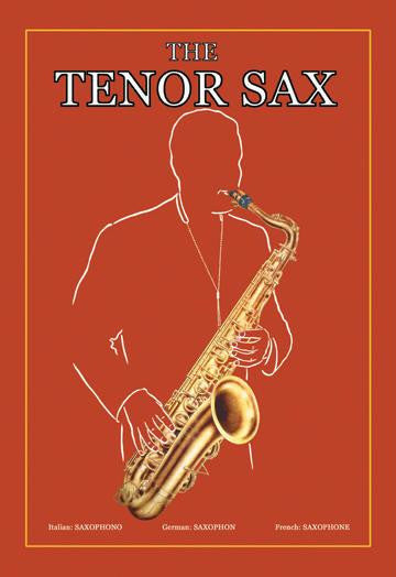 The Tenor Sax 20x30 poster