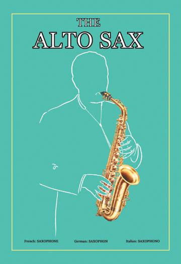 The Alto Sax 20x30 poster