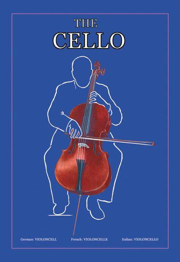 The Cello 20x30 poster