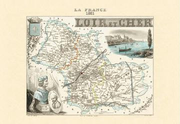 Loir-et-Cher 20x30 poster