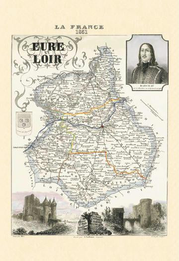 Eure-et-Loir 20x30 poster