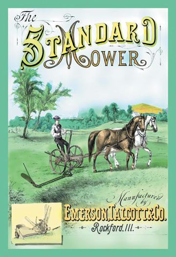 The Standard Mower 20x30 poster