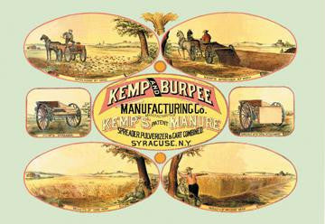 Kemps Patent Manure Spreader 20x30 poster