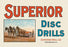 Superior Disc Drills 20x30 poster