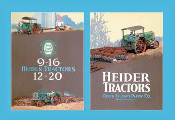 Heider Tractors 20x30 poster