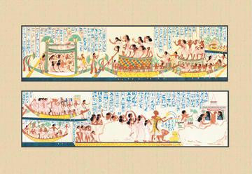 The Funeral Passing Over the Lake of the Dead 20x30 poster