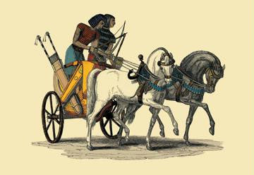 An Egyptian Chariot 20x30 poster