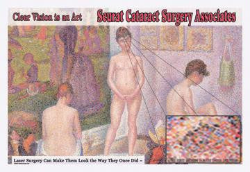 Seurat Cataract Surgery Associates 20x30 poster