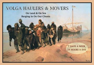 Volga Haulers & Movers 20x30 poster