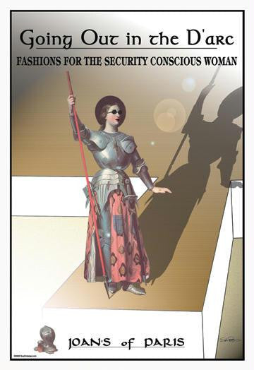 Going Out in the Darc: Fashions for the Security Conscious Woman 20x30 poster