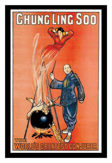 Chung Ling Soo - The Worlds Greatest Conjurer 20x30 poster