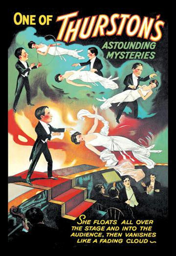 One of Thurstons Astounding Mysteries - Levitation 20x30 poster