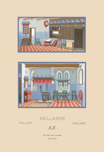 A Middle-Class Dutch Home 20x30 poster