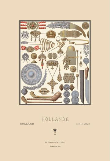 Personal Objects in the Dutch Style 20x30 poster