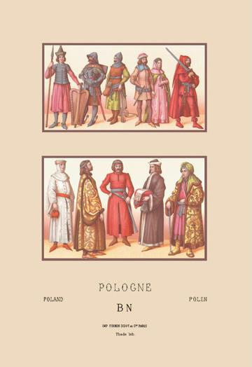 Knights and Nobility of Fifteenth Century Poland 20x30 poster